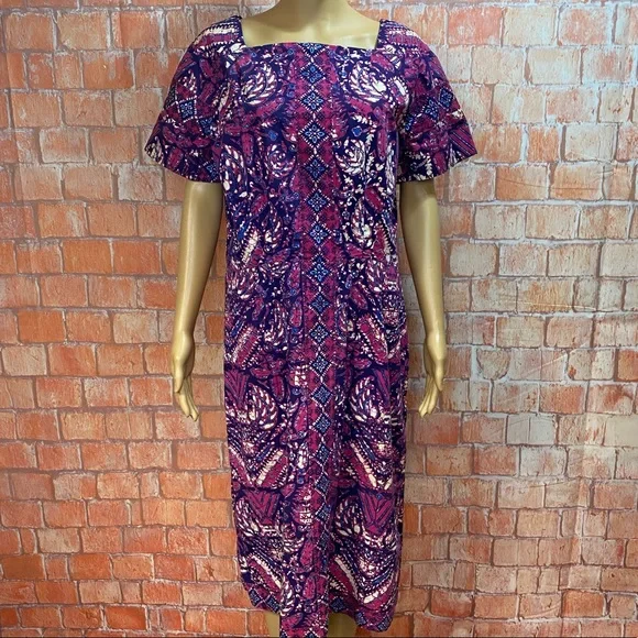 Vintage 60’s Stan Herman’s Lounge World Housedress - Picture 3 of 12